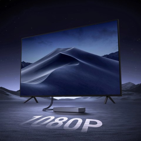 Transmiter HDMI Ugreen CM737 bezprzewodowy nadajnik i odbiornik - czarno-srebrny Transmiter HDMI Ugreen CM737 bezprzewodowy nadajnik i odbiornik - czarno-srebrny