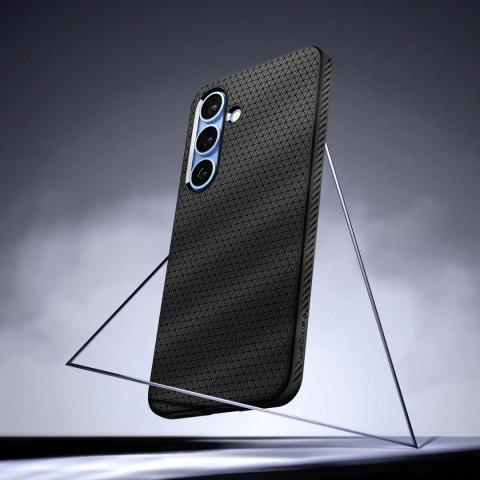 Etui Spigen Liquid Air na Samsung Galaxy S25 - czarny-mat Etui Spigen Liquid Air na Samsung Galaxy S25 - czarny-mat