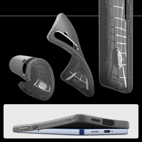 Etui Spigen Liquid Air na Samsung Galaxy S25+ - szare