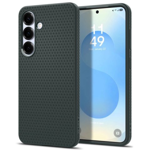 Etui Spigen Liquid Air na Samsung Galaxy S25 - zielone Etui Spigen Liquid Air na Samsung Galaxy S25 - zielone