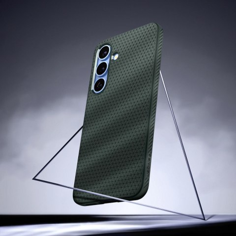 Etui Spigen Liquid Air na Samsung Galaxy S25 - zielone Etui Spigen Liquid Air na Samsung Galaxy S25 - zielone
