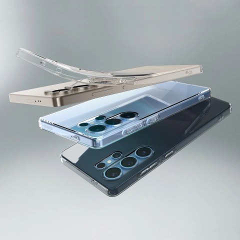 Etui Spigen Liquid Crystal na Samsung Galaxy S25 Ultra - półprzezroczyste