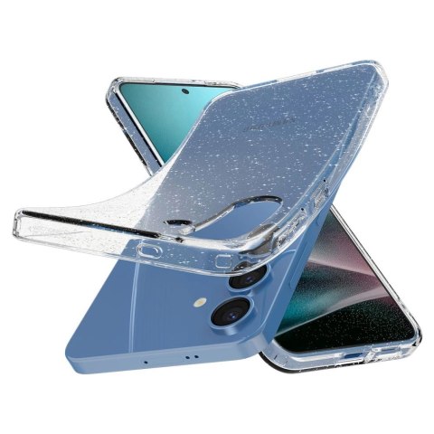 Etui Spigen Liquid Crystal na Samsung Galaxy S25+ -brokatowo-przezroczyste