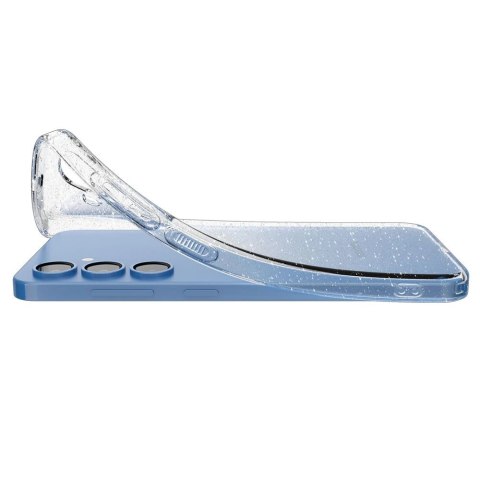 Etui Spigen Liquid Crystal na Samsung Galaxy S25+ -brokatowo-przezroczyste