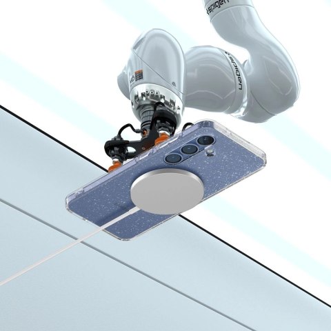 Etui Spigen Liquid Crystal na Samsung Galaxy S25+ -brokatowo-przezroczyste