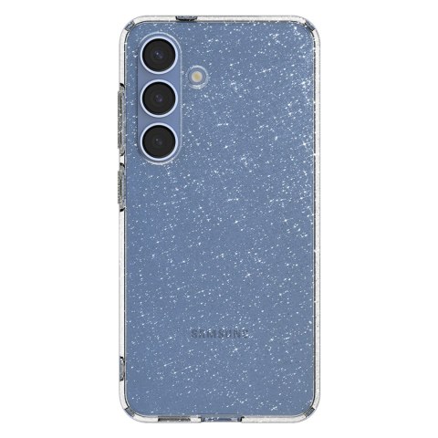 Etui Spigen Liquid Crystal na Samsung Galaxy S25+ -brokatowo-przezroczyste