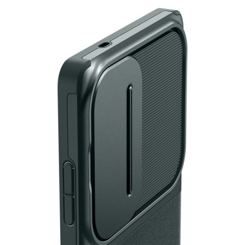 Etui Spigen Optik Armor na Samsung Galaxy S25 Ultra - zielone Etui Spigen Optik Armor na Samsung Galaxy S25 Ultra - zielone