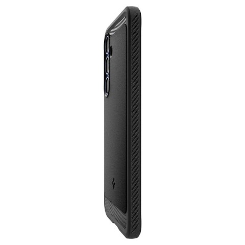 Etui Spigen Rugged Armor Mag MagSafe na Samsung Galaxy S25 - czarny-mat