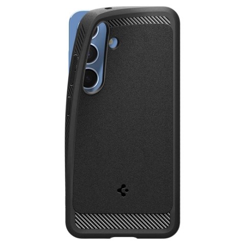 Etui Spigen Rugged Armor Mag MagSafe na Samsung Galaxy S25 - czarny-mat