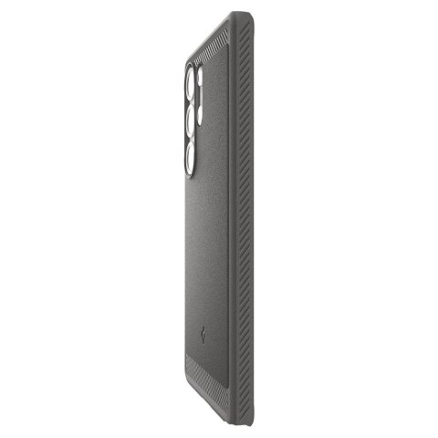 Etui Spigen Rugged Armor Mag MagSafe na Samsung Galaxy S25 - szare Etui Spigen Rugged Armor Mag MagSafe na Samsung Galaxy S25 - szare