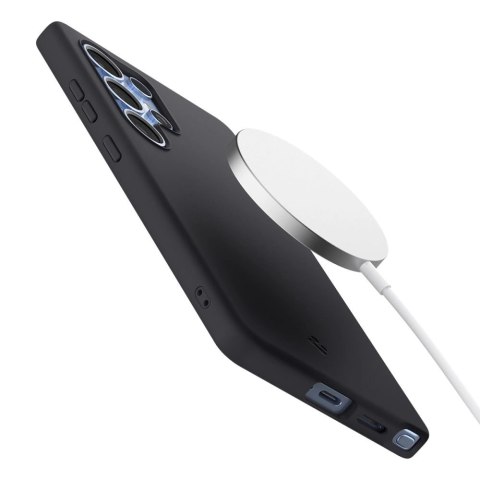 Etui Spigen Silicone Fit Mag na Samsung Galaxy S25 Ultra - czarne