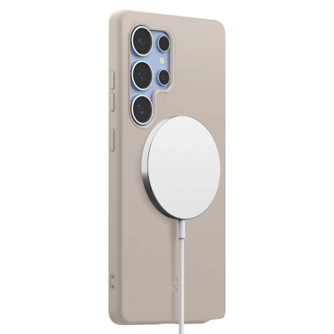Etui Spigen Silicone Fit Mag na Samsung Galaxy S25Ultra - tytanowy