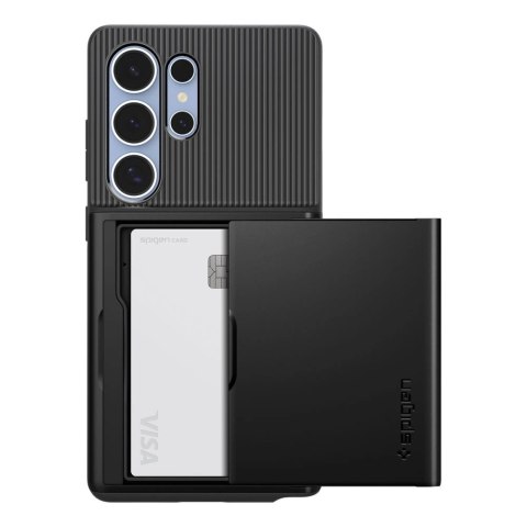 Etui Spigen Slim Armor CS na Samsung Galaxy S25 Ultra - czarne Etui Spigen Slim Armor CS na Samsung Galaxy S25 Ultra - czarne