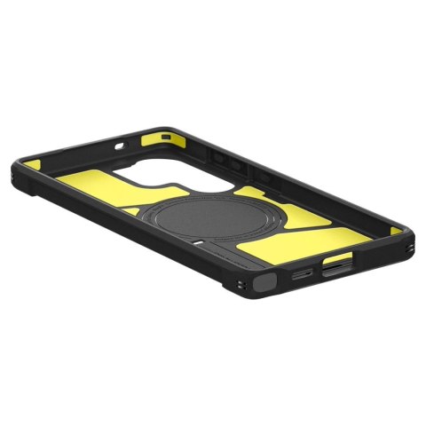 Etui Spigen Tough Armor MagSafe na Samsung Galaxy S25 Ultra - zielony