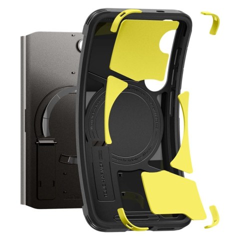 Etui Spigen Tough Armor MagSafe na Samsung Galaxy S25+ - czarne