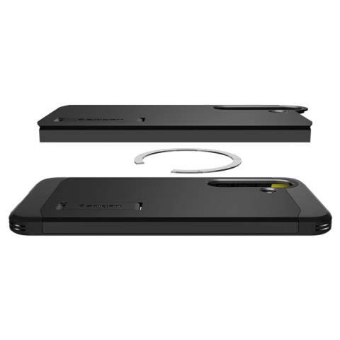 Etui Spigen Tough Armor MagSafe na Samsung Galaxy S25+ - czarne