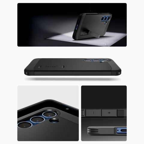 Etui Spigen Tough Armor MagSafe na Samsung Galaxy S25 - czarne