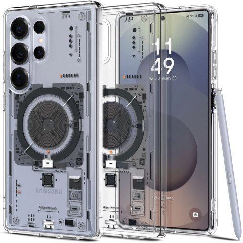 Etui Spigen Ultra Hybrid Mag na Samsung Galaxy S25 Ultra Neo One - przezroczyste Etui Spigen Ultra Hybrid Mag na Samsung Galaxy S25 Ultra Neo One - przezroczyste