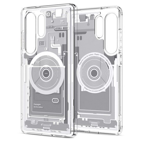 Etui Spigen Ultra Hybrid Mag na Samsung Galaxy S25 Ultra Zero One - białe Etui Spigen Ultra Hybrid Mag na Samsung Galaxy S25 Ultra Zero One - białe