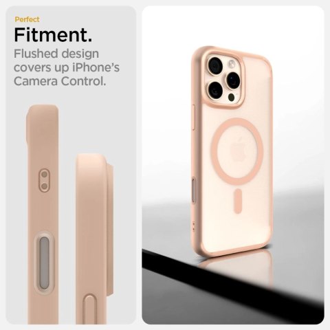 Etui Spigen Ultra Hybrid "T" Magsafe na iPhone 16 Pro - różowe Etui Spigen Ultra Hybrid "T" Magsafe na iPhone 16 Pro - różowe