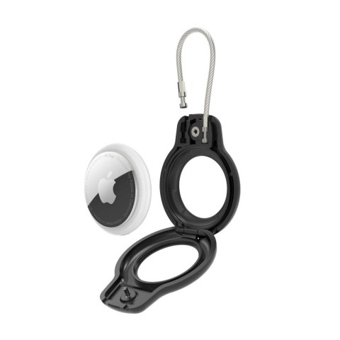 Etui Tech-Protect Rough Vein 2-pack na Apple AirTag - czarne