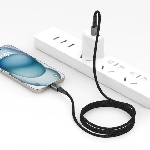Kabel Tech-Protect Ultraboost DNA USB-A / USB-C 15W/3A 300 cm - szary Kabel Tech-Protect Ultraboost DNA USB-A / USB-C 15W/3A 300 cm - szary