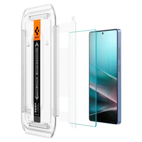Szkło hartowane Spigen Glas.tR EZ FIT 2-pack na Samsung Galaxy S25 Ultra - przezroczyste Szkło hartowane Spigen Glas.tR EZ FIT 2-pack na Samsung Galaxy S25 Ultra - przezroczyste