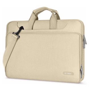 Torba na laptopa 13-14 Tech-Protect Pocket - beżowa
