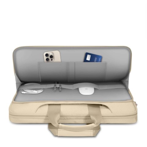 Torba na laptopa 13-14 Tech-Protect Pocket - beżowa Torba na laptopa 13-14 Tech-Protect Pocket - beżowa