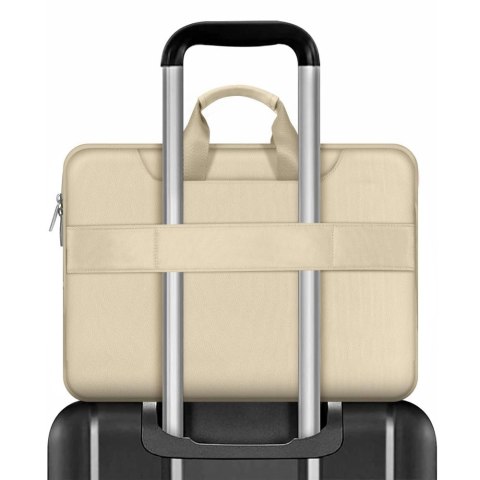 Torba na laptopa 13-14 Tech-Protect Pocket - beżowa Torba na laptopa 13-14 Tech-Protect Pocket - beżowa