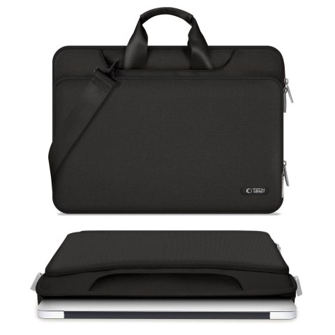 Torba na laptopa 13-14 Tech-Protect Pocket - czarna Torba na laptopa 13-14 Tech-Protect Pocket - czarna