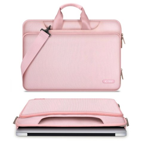 Torba na laptopa 13-14 Tech-Protect Pocket - różowa Torba na laptopa 13-14 Tech-Protect Pocket - różowa
