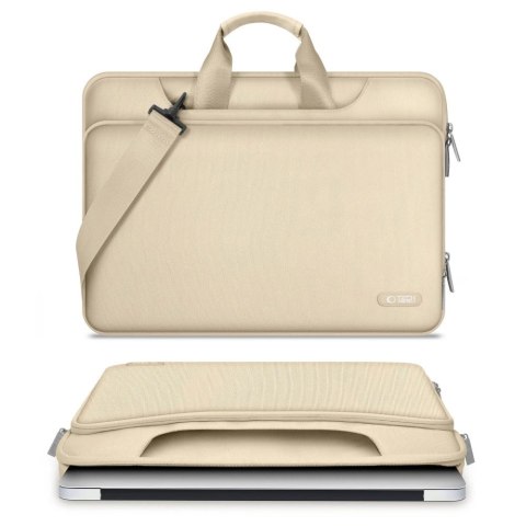 Torba na laptopa 15-16 Tech-Protect Pocket - beżowa Torba na laptopa 15-16 Tech-Protect Pocket - beżowa