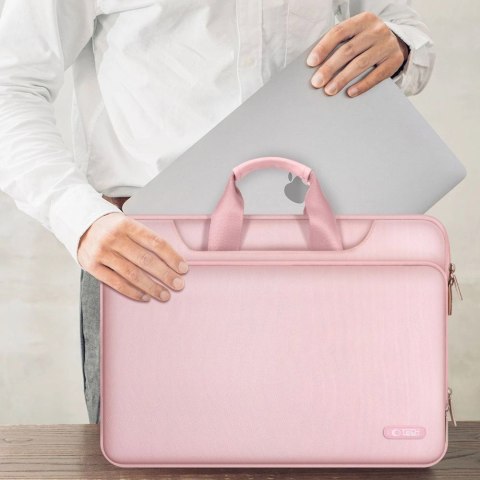 Torba na laptopa 15-16 Tech-Protect Pocket - różowa Torba na laptopa 15-16 Tech-Protect Pocket - różowa