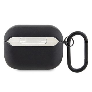 Etui AMG Leather White Logo na AirPods Pro 2 (2022/2023) - czarne