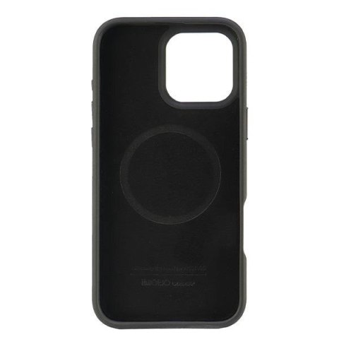 Etui Audi Genuine Leather z MagSafe na iPhone 16 Pro Max 6.9" - czarno-czerwone Etui Audi Genuine Leather z MagSafe na iPhone 16 Pro Max 6.9" - czarno-czerwone