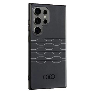 Etui Audi IML Geometric Pattern Case na Samsung Galaxy S24 Ultra - czarne
