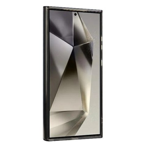 Etui Audi IML Geometric Pattern Case na Samsung Galaxy S24 Ultra - czarne Etui Audi IML Geometric Pattern Case na Samsung Galaxy S24 Ultra - czarne