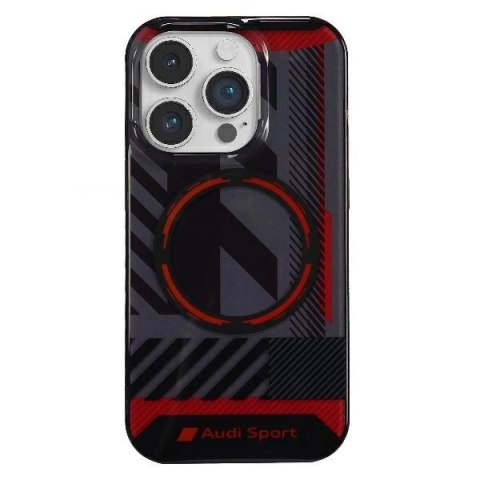 Etui Audi IML Sport MagSafe Case na iPhone 14 Pro 6.1" - czarne