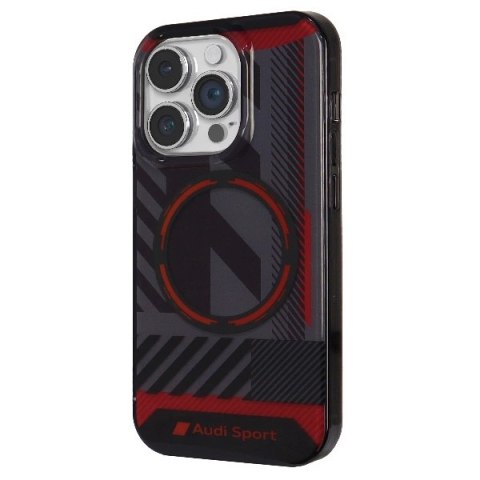 Etui Audi IML Sport MagSafe Case na iPhone 14 Pro 6.1" - czarne