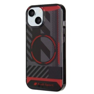 Etui Audi IML Sport MagSafe Case na iPhone 15 / 14 / 13 6.1" - czarne