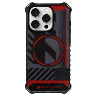 Etui Audi IML Sport MagSafe Case na iPhone 15 Pro Max 6.7" - czarne