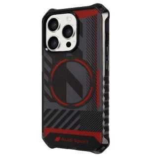 Etui Audi IML Sport MagSafe Case na iPhone 15 Pro Max 6.7" - czarne