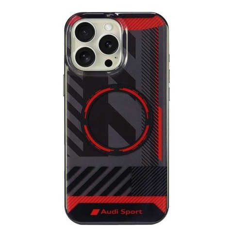 Etui Audi IML Sport MagSafe na iPhone 16 Pro Max 6.9" - czarne