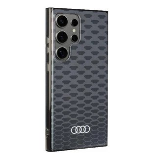 Etui Audi IML Stitching Pattern MagSafe Case na Samsung Galaxy S24 Ultra - czarne