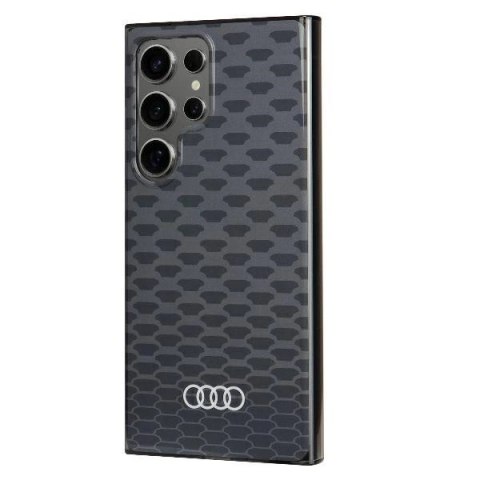 Etui Audi IML Stitching Pattern MagSafe Case na Samsung Galaxy S24 Ultra - czarne Etui Audi IML Stitching Pattern MagSafe Case na Samsung Galaxy S24 Ultra - czarne