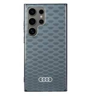 Etui Audi IML Stitching Pattern MagSafe Case na Samsung Galaxy S24 Ultra - szare