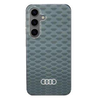 Etui Audi IML Stitching Pattern MagSafe Case na Samsung Galaxy S24 - szare