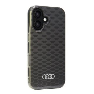Etui Audi IML Stitching Pattern MagSafe na iPhone 16 6.1" - czarne