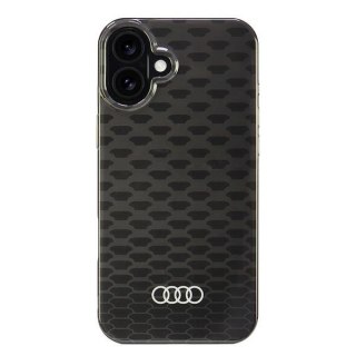 Etui Audi IML Stitching Pattern MagSafe na iPhone 16 Plus 6.7" - czarne